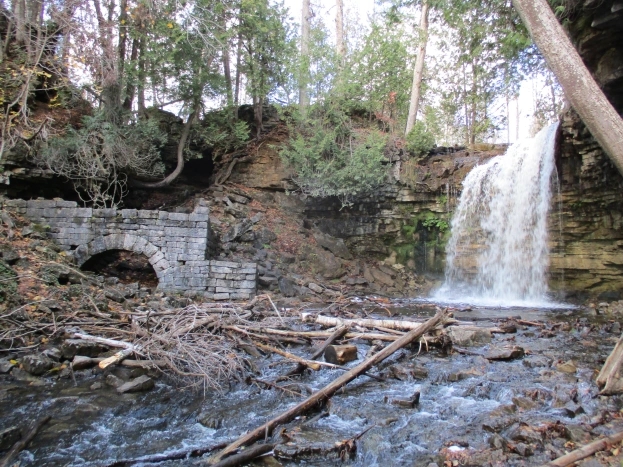 The Hilton Falls Mill Ruins and Hilton Falls